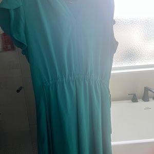 Green Hawthorne dress